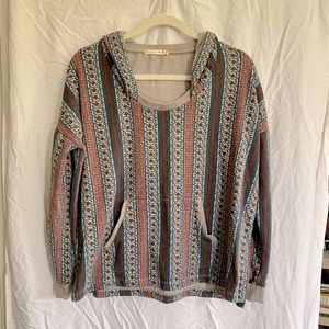 Alternative hooded sweatshirt size medium